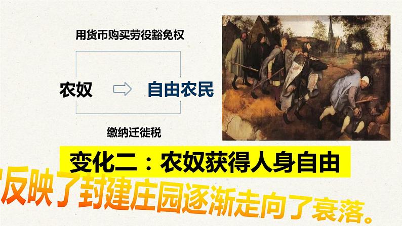 第13课 西欧经济和社会的发展 课件2024-2025学年度秋季学期九年级历史上册07