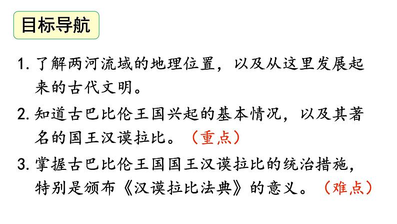 第2 古代两河流域-2024-2025学年历史九年级上册同步备课高效课件（统编版）03