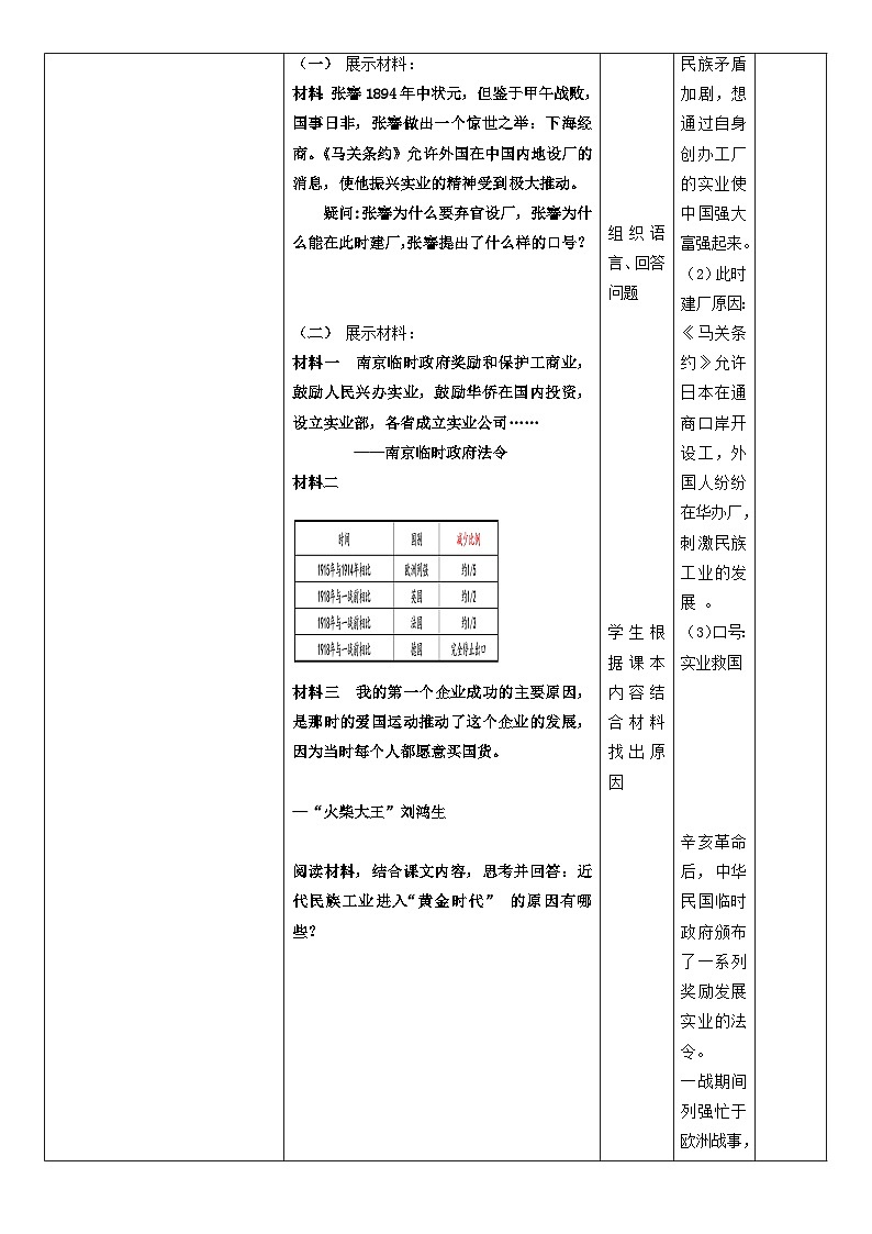 第25课 经济和社会生活的变化【全面备课】-八上历史同步精品教学设计（部编版）第3页