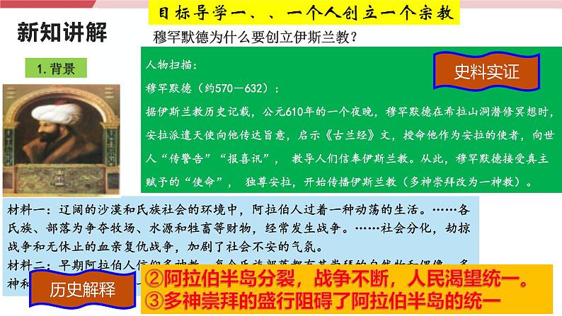 【新课标核心素养】统编版历史九上第12课  阿拉伯帝国 （大单元教学课件+教学设计+练习+素材）05