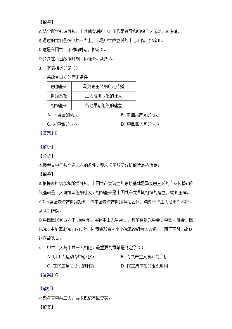 第14课中国共产党诞生-【新课标核心素养时代】（精品课件+预习清单+素养评价）02