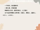统编版（2024）历史七年级上册 第 1 课 远古时期的人类活动课件