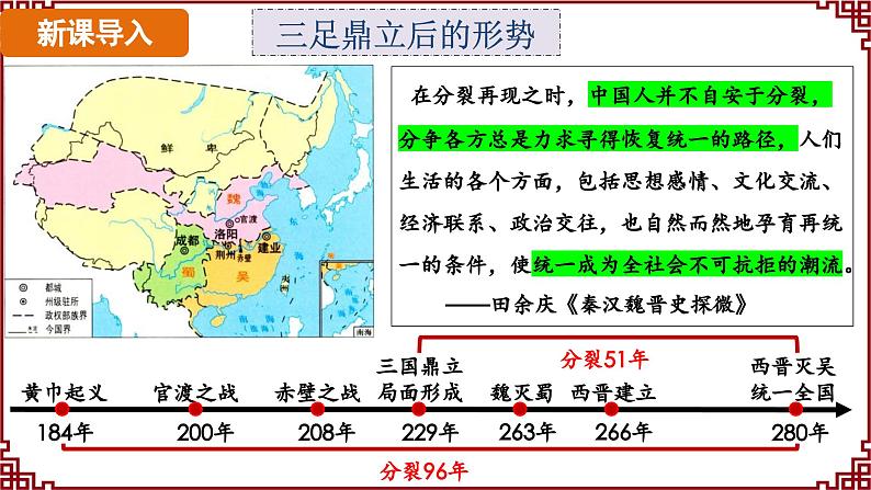 第17课 西晋的短暂统一和北方各族的内迁 课件2024-2025学年统编版七年级历史上册03