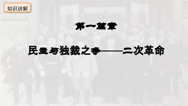 人教版初中历史8上第11课  北洋政府的统治与军阀割据课件+教案06