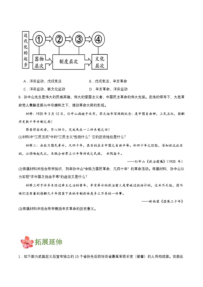 【新课标】9《辛亥革命》课件+教案+分层作业+导学案03