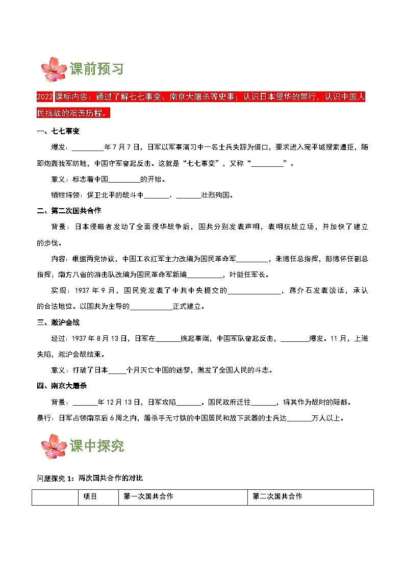 【新课标】19《七七事变与全民族抗战》课件+教案+分层作业+导学案+素材02