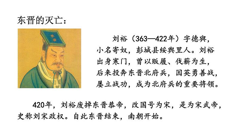 4.18 东晋南朝政治和江南地区开发  课件2024-2025学年统编版七年级历史上册08