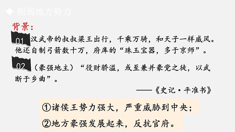 3.12 大一统王朝的巩固  课件2024-2025学年统编版七年级历史上册03