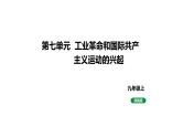 人教版九上历史第七单元工业革命和国际共产主义运动的兴起(2024成都中考复习课件)