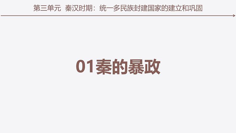 人教部编版 七年级历史上册 第三单元 第十课 秦末农民大起义 课件05