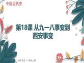 人教版（2024學(xué)年）初中歷史8上 第18課 從九一八事變到西安事變（核心素養(yǎng)精品課件）
