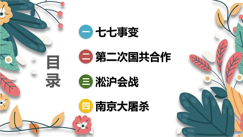 人教版（2024学年）初中历史8上 第19课 七七事变与全民族抗战（核心素养精品课件）第4页