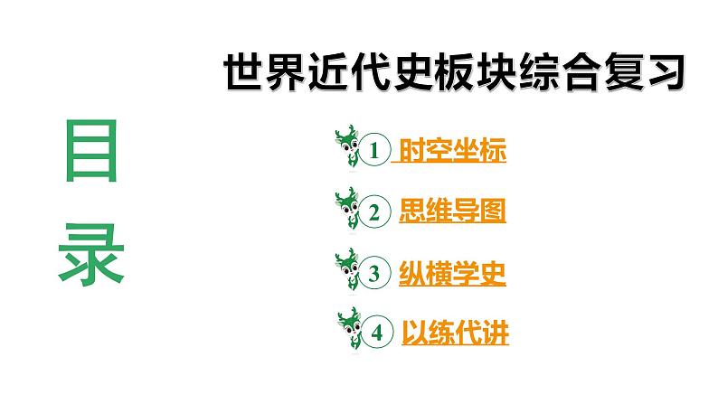 陕西省2024年历史中考热点备考重难专题：世界近代史板块综合复习（课件）第3页