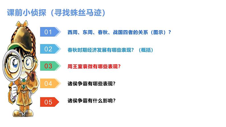 统编版（五四制）初中历史 中国历史第一册 第6课动荡的春秋时期 课件02