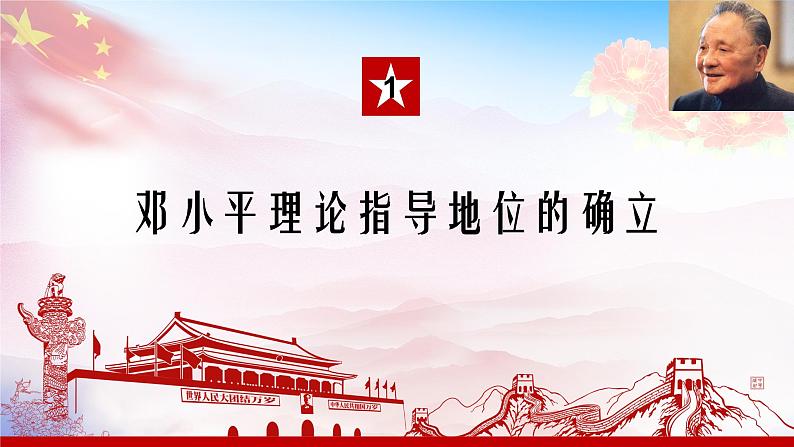 统编版（五四制）初中历史 中国历史第四册第10课 建设中国特色社会主义 课件03