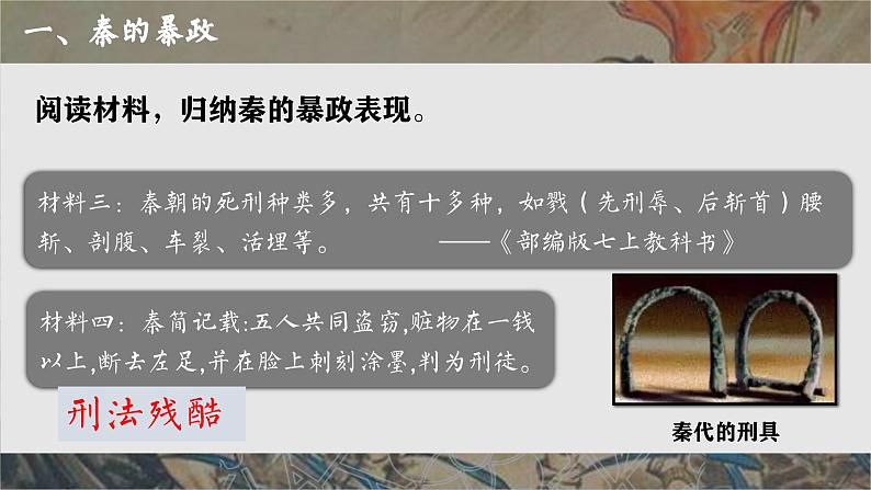 部编版历史七上 第10课秦末农民大起义 课件06