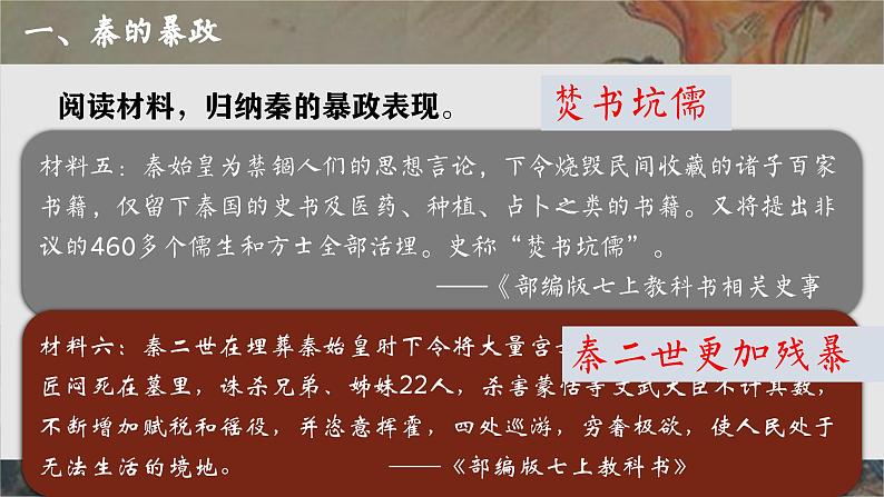 部编版历史七上 第10课秦末农民大起义 课件07