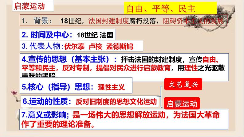 部编版历史与社会九年级上册 第19课法国大革命和拿破仑帝国 课件08