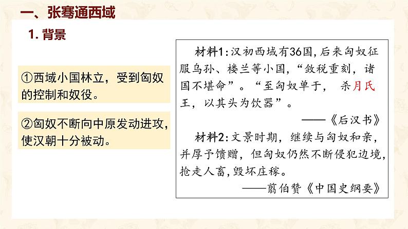 第14课 丝绸之路的开通与经营西域 课件-2024-2025学年统编版七年级历史上册04