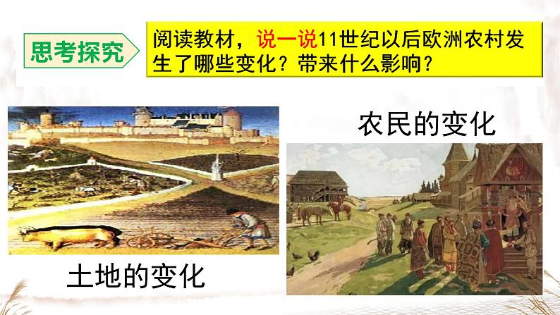 初中历史部编版九年级上册第13课 西欧经济和社会的发展课件03