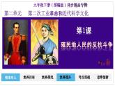 人教版初中历史9下 第1课  殖民地人民的反抗斗 课件