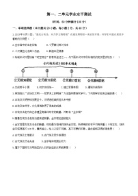 辽宁省实验中学2024-2025学年部编版九年级上学期开学考试历史试题(无答案)