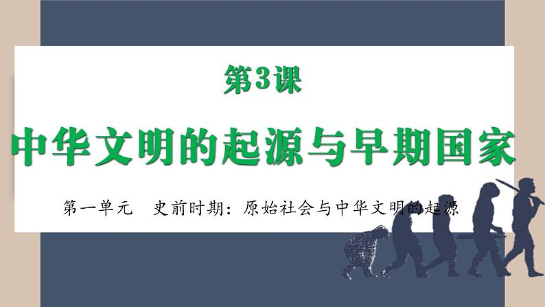 人教统编2024年版七年级历史上册第3课_中华文明的起源【教学课件】03