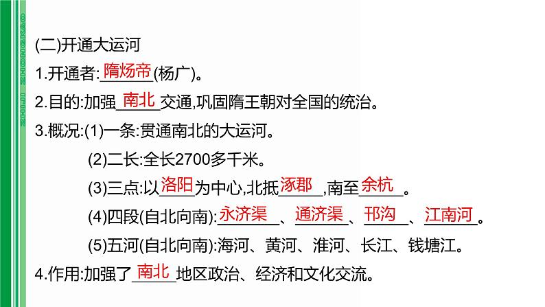 第四单元 【中国古代史】隋唐时期：繁荣与开放的时代-2025年中考历史一轮复习课件04