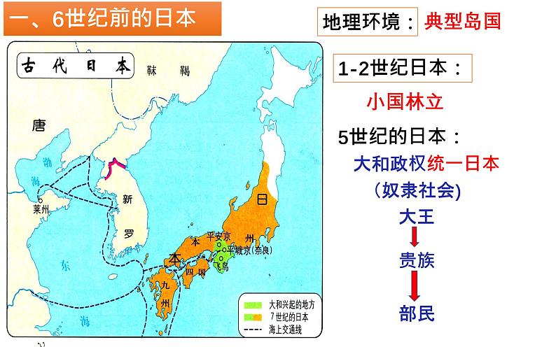 人教统编九年级历史上册第11课_古代日本【课件】第4页