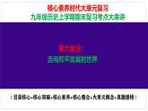 人教版初中历史九下第6单元   走向和平发展的世界-核心素养时代大单元复习 课件