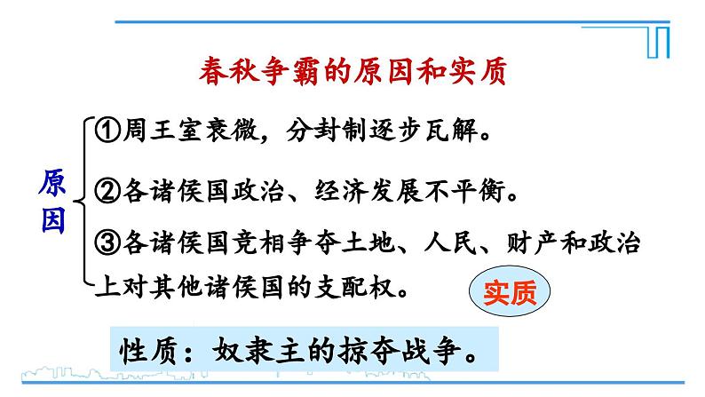 第5课 动荡变化中的春秋时期2024-2025学年人教版七年级历史上册同步课件2024新教材07