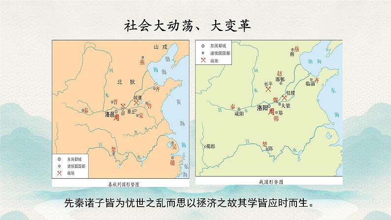 初中历史人教版七年级上册第7课 百家争鸣 课件04