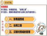 【同步优选】初中历史七年级上册  第14课 丝绸之路的开通与经营西域 精品课件