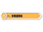 【同步优选】初中历史七年级上册  第14课 丝绸之路的开通与经营西域 精品课件