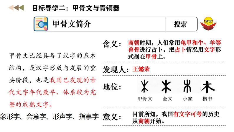 初中历史人教版七年级上册第8课 夏商周时期的科技与文化 课件05