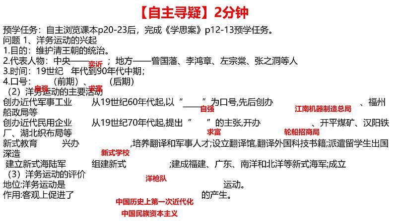 初中历史人教版八年级上册第4课 洋务运动和边疆危机 课件03