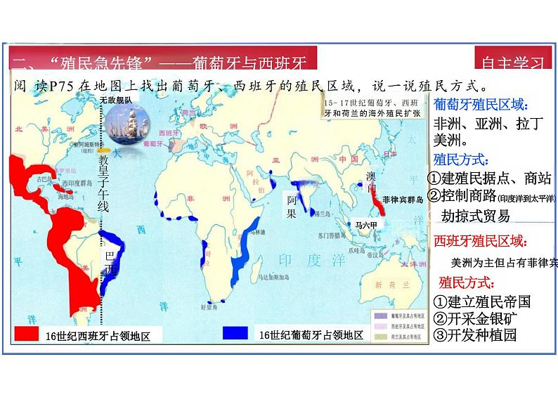 统编版九年级历史上册第16课《早期殖民掠夺》-课件05