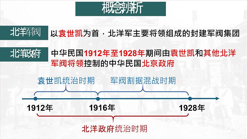 人教统编版八年级历史上册第11课_北洋政府的统治与军阀割据【课件】第2页