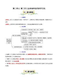 初中第二单元 第二次工业革命和近代科学文化第5课 第二次工业革命练习