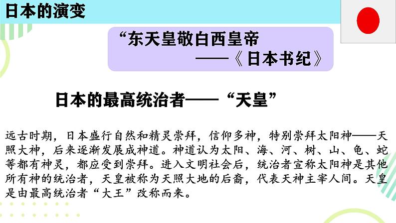 初中历史人教版九年级上册第11课 古代日本 课件第6页