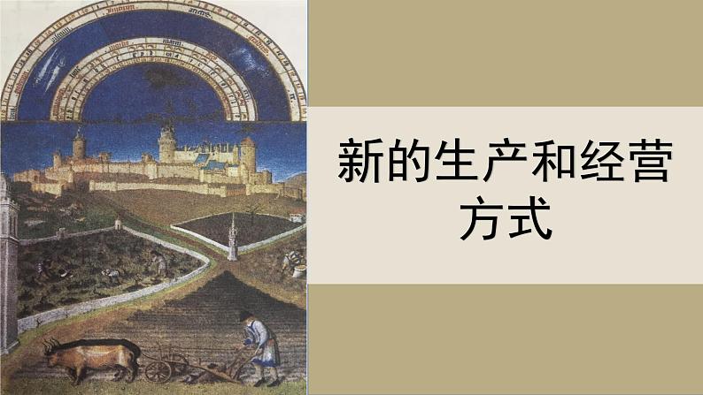 初中历史人教版九年级上册第13课 西欧经济和社会的发展 课件第7页