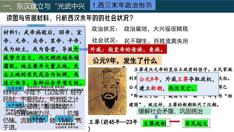 统编版七年级历史上册3.13《东汉的兴衰》教学课件04