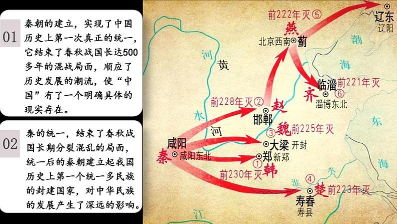 人教版初中七上历史-第9课-秦统一中国【课件】第5页