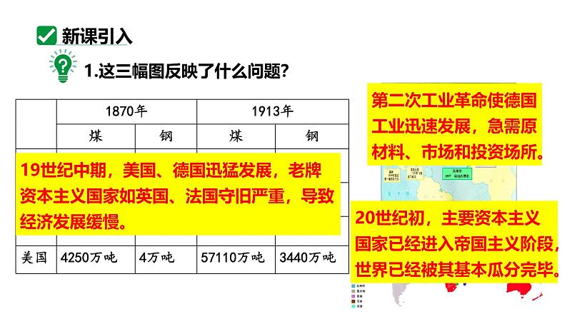 最新人教部编版九下历史第三单元第8课第一次世界大战（课件）第6页