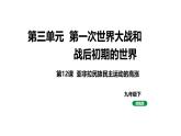 最新人教部编版九下历史第三单元第12课亚非拉民族民主运动的高涨（课件）