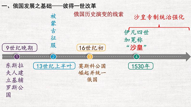 初中历史人教版九 年级下册第2课 俄国的改革 课件第5页