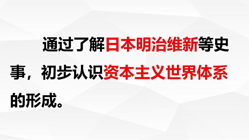 初中历史人教版九年级下册第4课 日本明治维新 课件第3页
