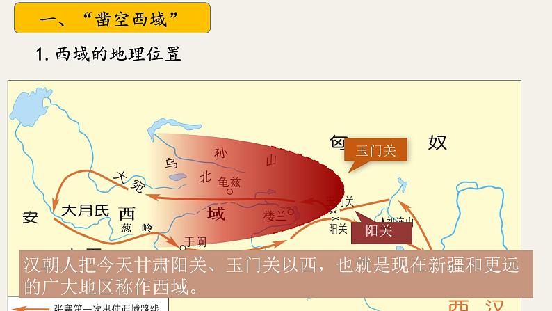 （人教部编版2024）七年级历史上册第14课 丝绸之路的开通与经营西域（课件）05