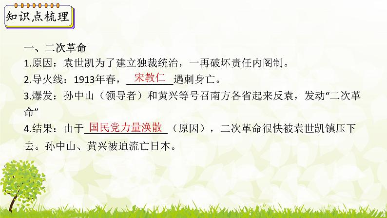 新课堂探索课件  部编版历史8年级上册 第11课 北洋政府的统治与军阀割据04