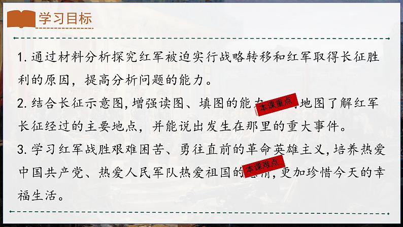 初中历史人教版八年级上册第17课 中国工农红军长征 课件第4页